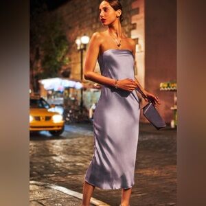 Reformation - Joana Silk Dress